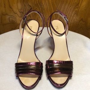 PRADA Ankle Strap High Heel Sandals 6.5